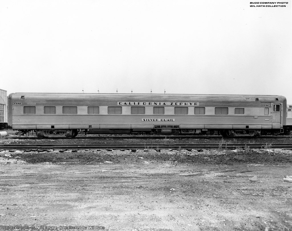 CB&Q 6-5 Sleeper 451 "Silver Quail"